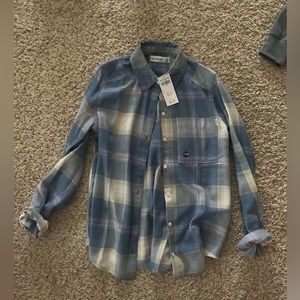 Girls plaid shirt
